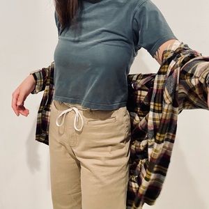 Urban outfitters high-low flannel